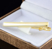 Gold Color Men Alloy Necktie Tie Clasps Clip Pin Bar Wedding Gifts  EF8