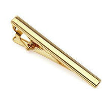 Gold Color Men Alloy Necktie Tie Clasps Clip Pin Bar Wedding Gifts  EF8