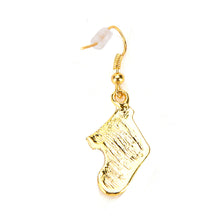 Gold Plated H made Jewelry Accessories Charm Red Boots Pendant Jewelry Sets Long Chain Necklace   Earrings EF8