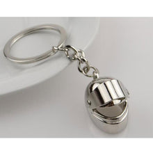 Helmet Key Chain Alloy Motorcycle Casque Keychain Men   Women Key Ring Trendy Keyring For Car Purse Bag Gift  EF8