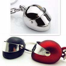 Helmet Key Chain Alloy Motorcycle Casque Keychain Men   Women Key Ring Trendy Keyring For Car Purse Bag Gift  EF8
