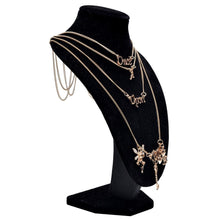 Jewelry Multi Layer Maxi Necklace Gold Design Once Upon A Time Statement Necklaces   Pendants For Women EF8