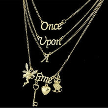 Jewelry Multi Layer Maxi Necklace Gold Design Once Upon A Time Statement Necklaces   Pendants For Women EF8