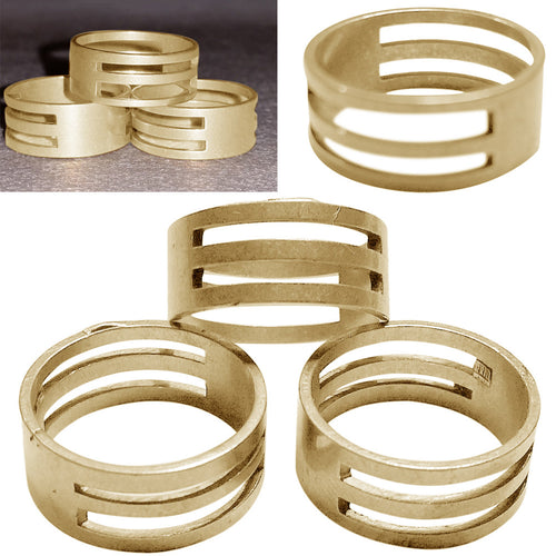 Jump Ring Open Close Tools Open DIY Raw Brass Jump Ring For Jewellery Making Findings Helper Tool EF8
