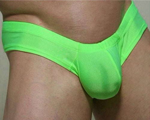 Mans Low Waist Leakage Hip U Convex Design Underwear Men Briefs Sexy Thongs EF8