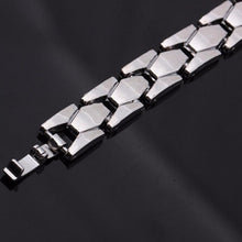 Men Scorpion Black Silved plated Chunky Titanium Stainless Steel Bracelets   Bangles Jewelry for Men Birthday Gift EF8