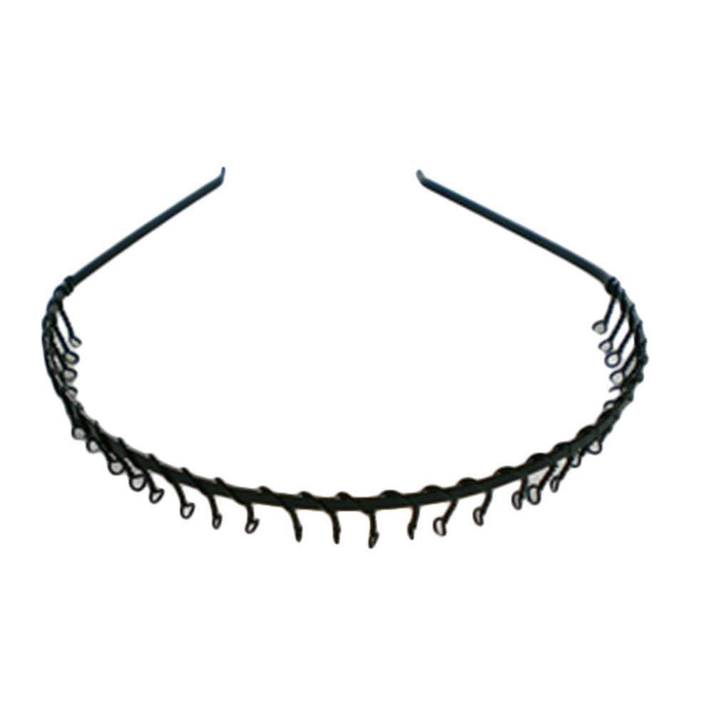 Mens Women Black Hair Accessories Head Hoop B  Sport Headb  Hairb  Hairpins Styling Tool EF8