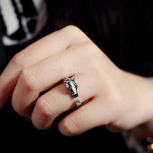 Animal Rings Horse Head Crystal Women's Crystal Open Ring Jewelry  EF8