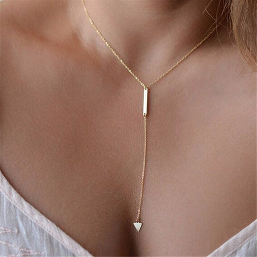 Casual Gold Plated Necklace Personality Infinity Fish Leaves Cross Lariat Pendant Necklaces Jewelry EF8
