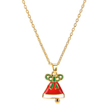 Pendant Necklace Earrings Jewelry Set Auger Bell Pendant Jewelry For Women EF8