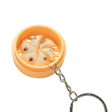 Creative Gifts Emulation Food Buns Steamers Keychain Phone Pendant Multi Styles EF8