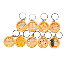 Creative Gifts Emulation Food Buns Steamers Keychain Phone Pendant Multi Styles EF8