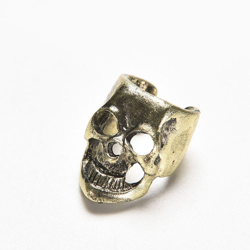 Gothic Punk Skeleton   Skull Ear Cuff For Women   Men EF8