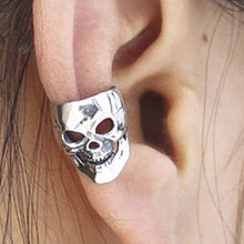 Gothic Punk Skeleton   Skull Ear Cuff For Women   Men EF8
