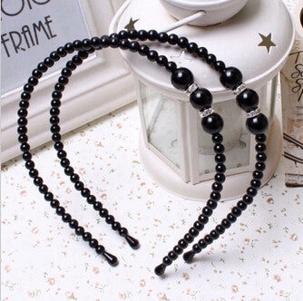 Korean Style Princess pearl with rhinestone Elegant kids Girl pearl Headb s Hair b s children Hair Accessories EF8