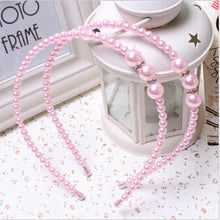 Korean Style Princess pearl with rhinestone Elegant kids Girl pearl Headb s Hair b s children Hair Accessories EF8