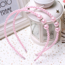 Korean Style Princess pearl with rhinestone Elegant kids Girl pearl Headb s Hair b s children Hair Accessories EF8