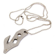 Multi EDC Emergency Tool Pocket Opener Key Ring Chain Outdoor Survival Camping Tools EF8