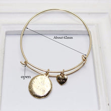 Style Alloy Trendy Bracelet Bangles Vintage Tree of Life Love Heart Bangle Gifts For Women girls EF8