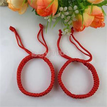 Women Men Jewelry H made Waving String Bracelet Red Rope Chain Link Bracelet Wrap Surf Bracelet Wristb  EF8