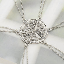 Pizza Pendant Necklaces Friendship Necklace Best Friends Forever Creative Keepsake Memorial Day For Friends EF8