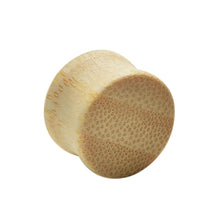 Punk Ear Exp ers Organic Wood Bamboo Plug Ear Double Flare Saddle Flesh Tunnel Stretcher Exp er Jewelry Body Piercing EF8