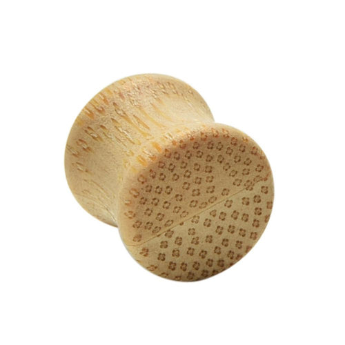 Punk Ear Exp ers Organic Wood Bamboo Plug Ear Double Flare Saddle Flesh Tunnel Stretcher Exp er Jewelry Body Piercing EF8