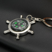 Compass Metal Car Keyring Keychain Key Chain Ring Keyfob Gift EF8