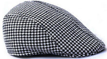 Plaid Flat Hats Beret for Men Women Warm Caps Beret Hat EF8