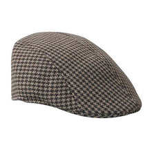 Plaid Flat Hats Beret for Men Women Warm Caps Beret Hat EF8