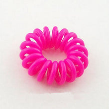 Women Hair Ring Telephone Cord Elastic Ponytail Holders Hair Rings Scrunchies For Girl Rubber B  Tie EF8