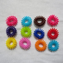 Women Hair Ring Telephone Cord Elastic Ponytail Holders Hair Rings Scrunchies For Girl Rubber B  Tie EF8