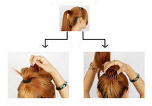 inserts Hair Clip For Ponytail Bouffant Styles Hair Comb for women beautiful tool hairwear for women EF8