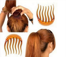 inserts Hair Clip For Ponytail Bouffant Styles Hair Comb for women beautiful tool hairwear for women EF8