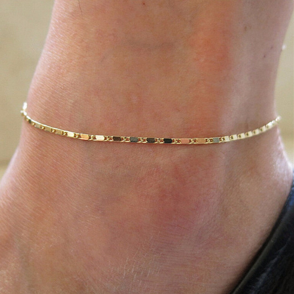 ankle bracelet foot jewelry women anklets simple anklets gift EF8