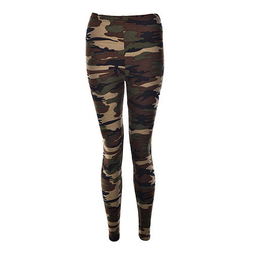 3 Color Sexy able Women Camouflage Army Green Stretch Leggings Pants Trouser Graffiti Slim For Women Gifts  EF8