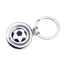 3 Styles 3D Sports Rotating Basketball Football Golf Keychain Keyring Key Fob Ball Key Ring Style Gifts  EF8