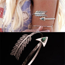 s Adjustable Bohemian Ethnic Upper Arm Bracelet Arm Cuff Vintage Arrow Open Bangle Armlet Arm Cuff  EF8
