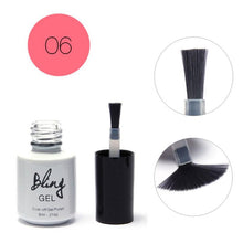 Nail Gel Polish Gel Long-lasting Soak-off Gel Nail LED UV 6ml Nail Gel 13 Colors (color) EF8