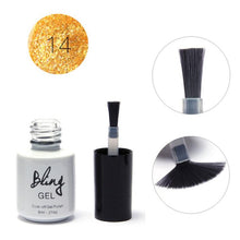 Nail Gel Polish Gel Long-lasting Soak-off Gel Nail LED UV 6ml Nail Gel 13 Colors (color) EF8