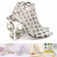s Rhinestone alloy key rings women charms keychains High heel shoes keychains Gifts For women  EF8
