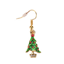 Rhinestone Artificial Tree Gold Plated Earrings Necklace For Women Jewelry Jewelry Sets EF8