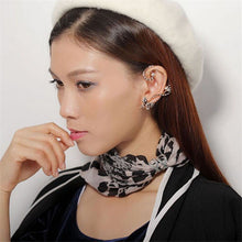 Crystal Rhinestone Butterfly Cuff Ear Clip On Earrings Wrap Women Jewelry Gift EF8