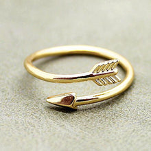 Alloy Bijoux Femme One Direction Tiny Arrow Wrap Rings Pink Gold Plated Knuckle Ring Women Men Jewelry Wedding Gift EF8
