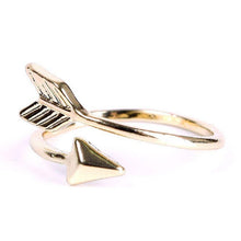 Alloy Bijoux Femme One Direction Tiny Arrow Wrap Rings Pink Gold Plated Knuckle Ring Women Men Jewelry Wedding Gift EF8