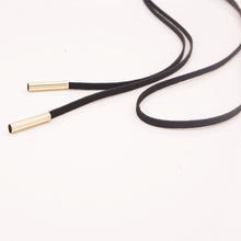 Gold Silver Circular Tube Long Black Punk Choker Collar Necklace Choker Necklace Velvet Choker Bohemia Rope Chain Jewelry EF8