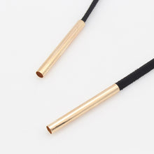 Gold Silver Circular Tube Long Black Punk Choker Collar Necklace Choker Necklace Velvet Choker Bohemia Rope Chain Jewelry EF8