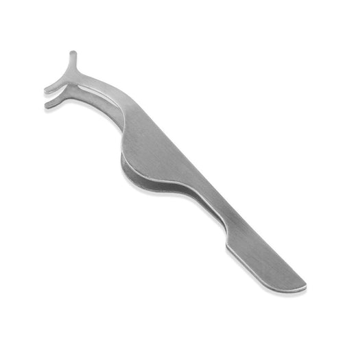 False Eyelashes curler Extension lash mascara Applicator Remover steel Tweezers Clip para Makeup Tool gift EF8
