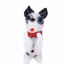 s H made Murano Glass Bead Cute Dog Charm Sterling Silver Core For Bracelet Bangles Necklace EF8