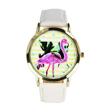 and Women Men Band Analog Quartz Business Fashionable charming Birds Wrist Watch For A/B Styles EF8